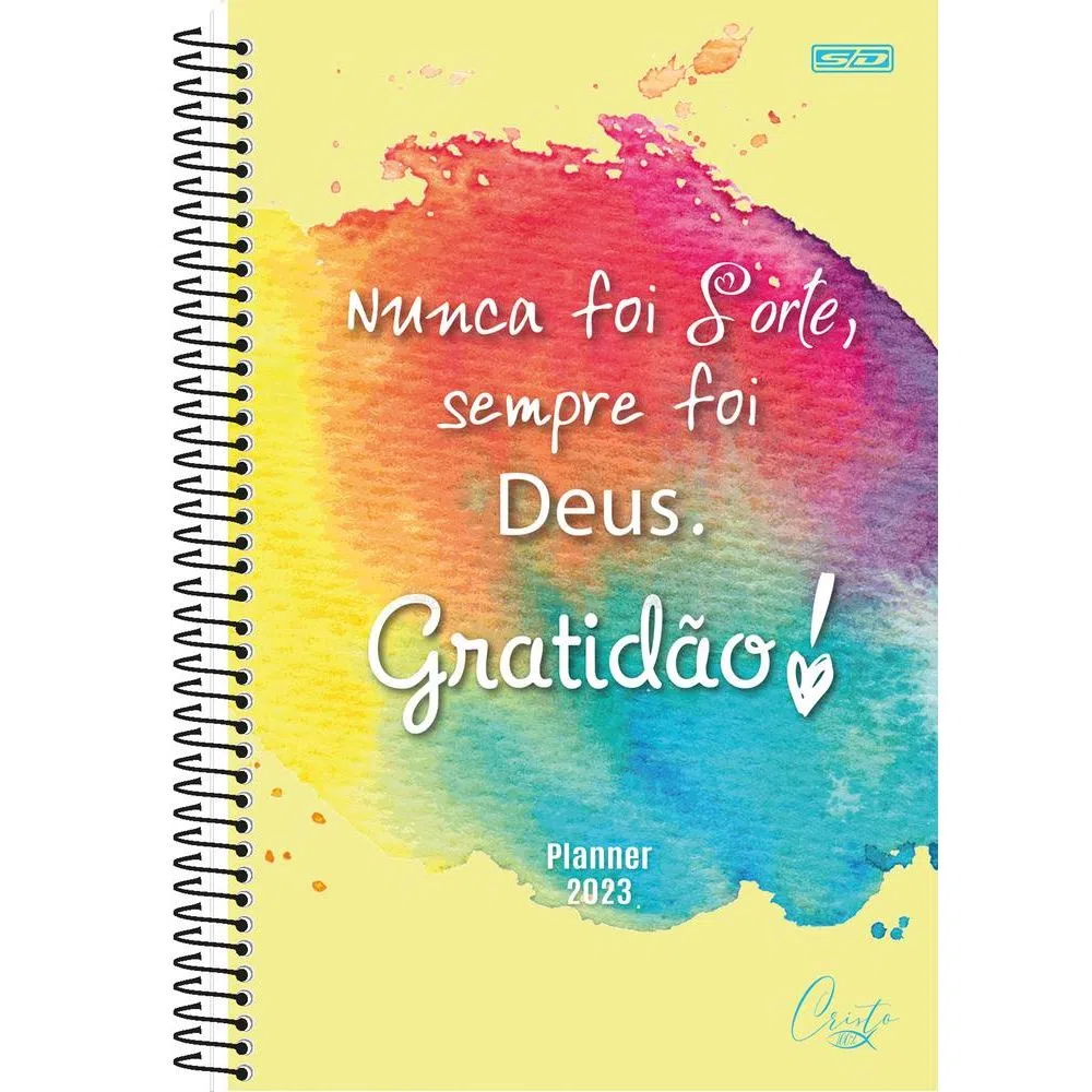 AGENDA 2023 PLANNER CRISTO 194FLS 135003 SAO DOMINGOS UND