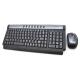 TECLADO E MOUSE SEM FIO ELEGANCE 0911 GOLD SHIP