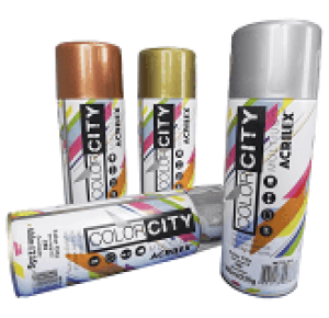 TINTA SPRAY 400ML COLOR CITY   ACRILEX UND