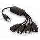 HUB USB 2.0 4 PORTAS AC042 MULTILASER UND