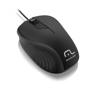 MOUSE OPTICO 1200DPI MO222 PRETA MULTILASER UND