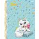 CADERNO UNIV. C/D 1X1 80 FLS SISSI 233088 SAO DOMINGOS UND