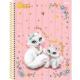 CADERNO UNIV. C/D 1X1 80 FLS SISSI 233088 SAO DOMINGOS UND