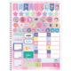 CADERNO UNIV. C/D 1X1 80 FLS SO CUTE 233125 SAO DOMINGOS UND