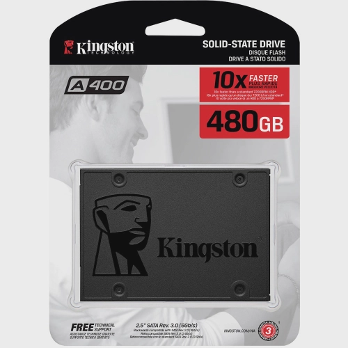 CARTAO SSD 480GB A400 KINGSTON TECHNOLOGY UND