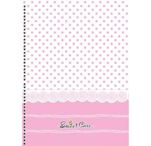 CADERNO UNIV. C/D 1X1 80 FLS SWEET CARE 233150 SAO DOMINGOS UND