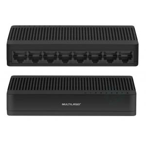 SWITCH 8 PORTAS SOHO RE308 MULTILASER UND