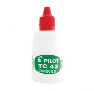 TINTA ALMOFADA DE CARIMBO 42ML TC42 VERMELHO PILOT