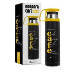 GARRAFA TERMICA C/CANECA 475ML PODE SER CAFE 11888 BRASFOOT UND