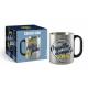 CANECA METAL INOX 300ML MELHOR PAI DO MUNDO 11995 BRASFOOT UND